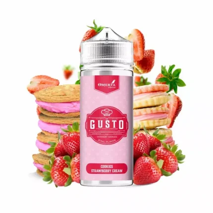 Cookies Strawberry Cream - Gusto 120ml